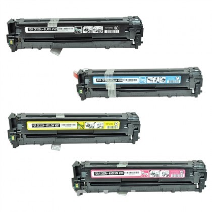 Replacment Compatible HP 128A for HP Laser Toner Set of 4